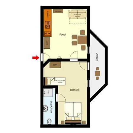 Lägenhet Apartmany215