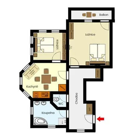 Apartmany215 * Strazne